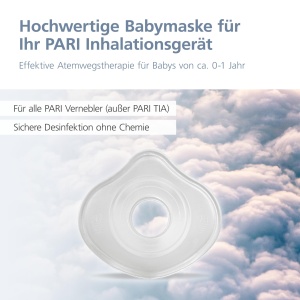 Masca de Inhalare PARI Baby pentru Copii de la 3 Ani, Usor de Curatat - Img 2