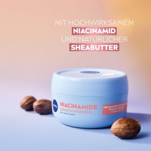 Masca de par NIVEA Niacinamid Length Wonder 3in1, 200 ml, cu Sheabutter, fara silicona - Img 2