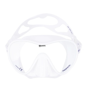 Masca de snorkeling Mares Combo Ray, Culoare alba, Unica marime - Img 2