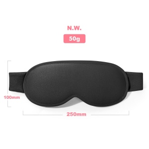 Masca de somn GRIFEMA GH03, 100 verdunkelare, design 3D, neagra - Img 7