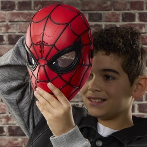 Masca Spider-Man Hasbro cu Sunete si Lumini, pentru Copii, 5 Ani - Img 4