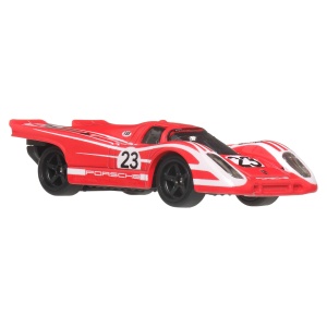 Masina de colectie Hot Wheels Premium Porsche 917K 164 cu roti Real Riders - Img 2
