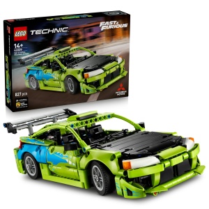 Masina de construit LEGO Technic Fast and Furious Mitsubishi Eclipse 827 piese