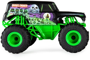 Masina de curse RC Monster Jam Grave Digger 124, cu telecomanda 2.4GHz - Img 4