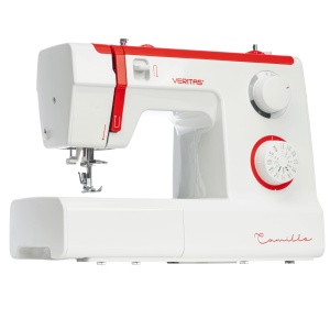 Masina de cusut Veritas Camille Alb-Rosu 32 programe LED Auto Fadenspannung