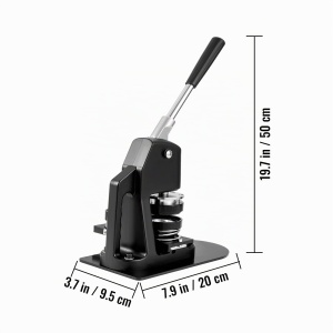 Masina de Fabricat Butoni VEVOR, 2-in-1, 32 mm si 58 mm, Set Complet cu 500 Accesorii - Img 8