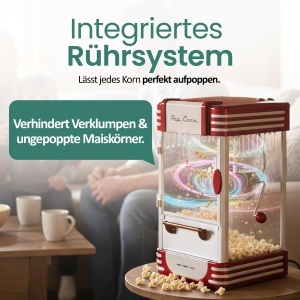 Masina de facut popcorn Emerio POM-120650, 360W, recipient antiaderent - Img 4