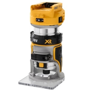 Masina de frezat DeWalt DCW600N-XJ XR 18V fara perii, argintie