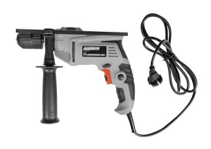 Masina de gaurit cu percutie Bruder Mannesmann M12507 650W Negru-Gri 2 functii - Img 3