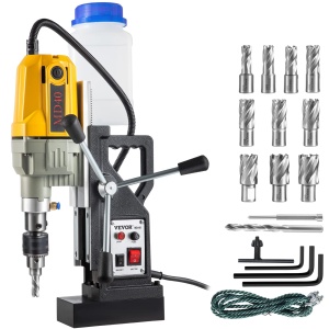 Masina de gaurit magnetica VEVOR 1100 W putere 12000 N adancime maxima 55 mm