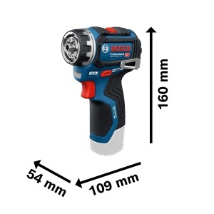 Masina de gaurit si insurubat Bosch GSR12V-32FC 12V Sistem FlexiClick 2 acumulatori 20 Ah - Img 5