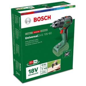 Masina de gaurit si insurubat Bosch UniversalDrill 18V-60 Motor fara perii 60 Nm - Img 8