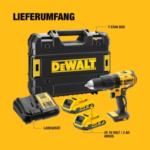 Masina de gaurit si insurubat DEWALT DCD778D2T-QW, 18V, 2x2Ah, fara perii - Img 8