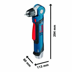 Masina de gaurit unghiulara Bosch Professional GWB 12V-10, 12V, 1300 RPM, fara acumulator - Img 4