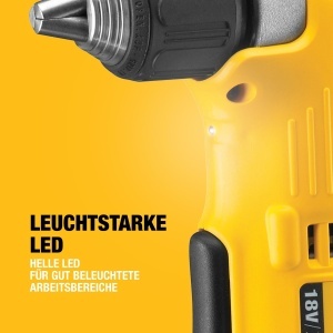 Masina de gaurit unghiulara DEWALT DCD740N-XJ 18V LED integrat 2 trepte de viteza - Img 7