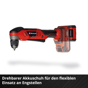 Masina de gaurit unghiulara Einhell TE-AD 18 Li-Solo 18V LED 45Nm - Img 8