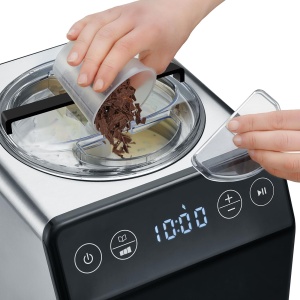 Masina de inghetata GRAEF IM700 2L Touch-Display Negru Cream Control - Img 5