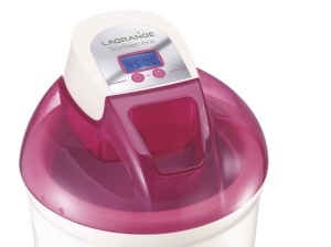 Masina de inghetata Lagrange 409001, 1.5L, 12W, culoare zmeura - Img 2