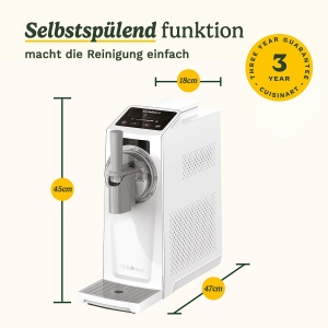 Masina de inghetata si bauturi reci Cuisinart Frost Fusion, 1.6 L, 6 programe, functie de auto-curatare - Img 7