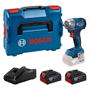 Masina de insurubat cu impact Bosch GDS 18V-350 2 acumulatori 40 Ah motor fara perii cuplu maxim 350 Nm