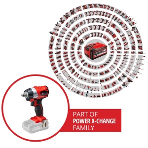 Masina de insurubat Einhell TE-CW 18 Li BL Solo 18V 215 Nm LED fara acumulator - Img 2