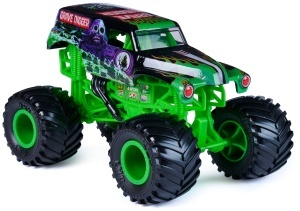 Masina de Jucarie Monster Jam 124 Grave Digger, Detalii Realiste, Suspensie Functionala - Img 6