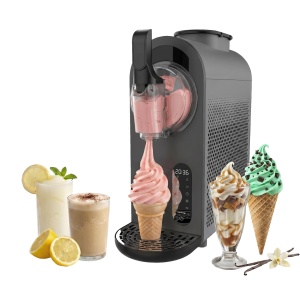Masina de Slush Cecotec TwistIce Cream, 1.5 L, 210 W, 9 Modi