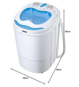 Masina de spalat portabila Mesko MS 8053, 3kg, 580W, design compact - Img 3