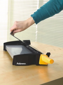 Masina de taiat cu parghie Fellowes Kleinburo Fusion A3 negru/metalizat - Img 5
