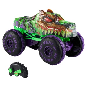 Masina de Teren Radiocomandata Hot Wheels Wreckin Wolf, 115, Stunts, Gelande - Img 3