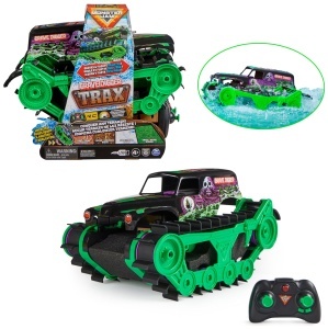 Masina de teren RC Monster Jam Grave Digger Trax, 115, all-terrain, pentru copii - Img 9