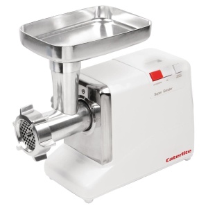 Masina de tocat carne Caterlite CB943, 280 mm x 385 mm x 310 mm, argintie