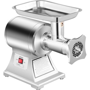 Masina de tocat carne electrica VEVOR 1100 W, inox, 150 kgh