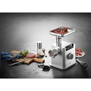 Masina de tocat carne WMF Profi Plus 350W Functie revers Kebbe si accesorii pentru carnati - Img 10