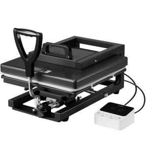 Masina de Transfer VEVOR 5 in 1, 38 x 38 cm, 1400 W, Negru