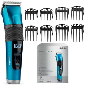 Masina de tuns BaByliss E990E Acumulator Lithium, 160 minute autonomie, Negru