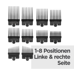 Masina de tuns BaByliss Lithium Power, 0.5 mm, acumulator, 8 piepteni - Img 7
