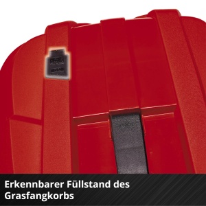 Masina de tuns iarba cu acumulator Einhell GE-CM 36/33 Li Kit Power X-Change (36 V, latime de taiere de 33 cm, pana la 250 m2, colector de iarba de 30 L, inaltime de taiere de 25-65 mm, inclusiv 2 baterii de 2,5 Ah + 2 incarcatoare) - Img 9
