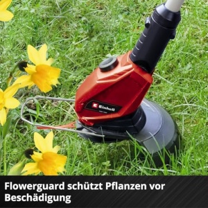 Masina de tuns iarba cu acumulator Einhell GE-CT 18 Li Solo Power X-Change (Li-Ion, 18V, 8500rpm, cap motor rotativ si rabatabil, Flowerguard, fara baterie si incarcator) - Img 10