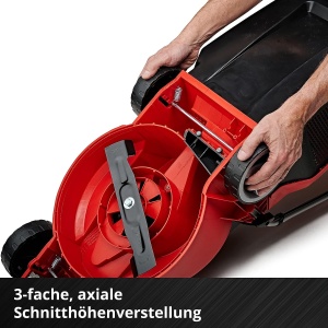 Masina de tuns iarba Einhell GE-CM 1830 Li Kit 18V Brushless 25L 30 cm - Img 7