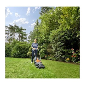 Masina de tuns iarba electrica BLACKDECKER BEMW351, 1000W, latime 32 cm, 35L cos - Img 2