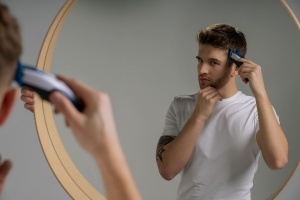 Masina de tuns Wahl Color Pro Cordless Lame autoascutite Rezistenta la apa Set complet accesorii - Img 4