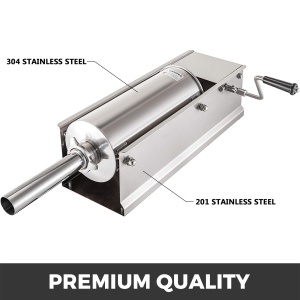 Masina de Umplut Carnati VEVOR, 7 l, Inox, Design Orizontal - Img 4