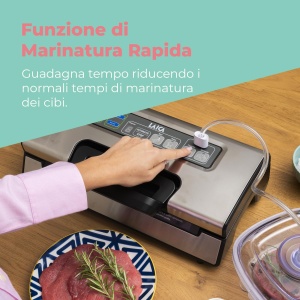Masina de vidat LAICA VT3220, putere 20 lmin, 2 role incluse - Img 3
