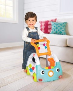 Masinuta de Activitate Infantino 3-in-1, Multicolora, pentru Bebei - Img 8