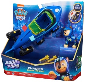 Masinuta Spin Master PAW Patrol Aqua Pups cu Chase si Design de Rechin 23 cm - Img 9