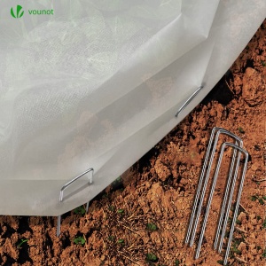 Material de protectie pentru plante VOUNOT, 1,5m x 20m, 50gm, cu 20 ancore - Img 6