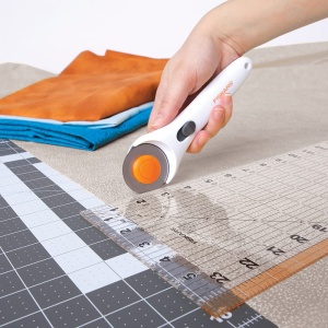 Matte de taiere Fiskars A2, 45 cm x 60 cm, auto-vindecare, grinegru - Img 3