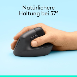 Maus ergonomic vertical Logitech Lift, pentru maini mici si medii, wireless, 4000 DPI - Img 5