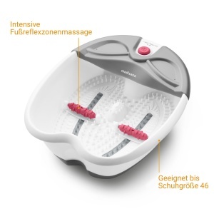 medisana FS 300 baie cu spuma pentru picioare cu reflexoterapie pentru picioare baie electrica pentru picioare functie de mentinere a caldurii baie de - Img 5